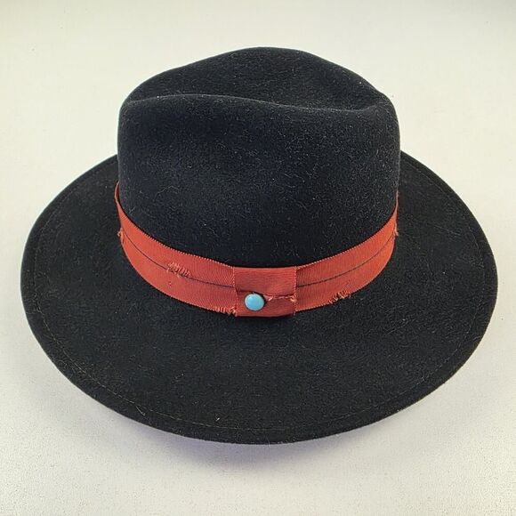 Lovely Bird‎ Black Wool Hat Fedora main image 7